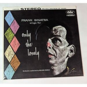 Capitol Frank Sinatra Sings‎ for Only the Lonely Vinyl LP 12" Black Good SW-1053